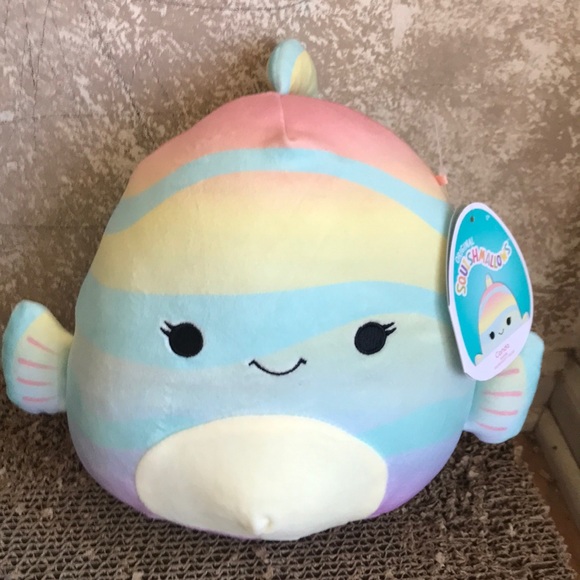 Squishmallows Other - Canda rainbow fish squishmallow